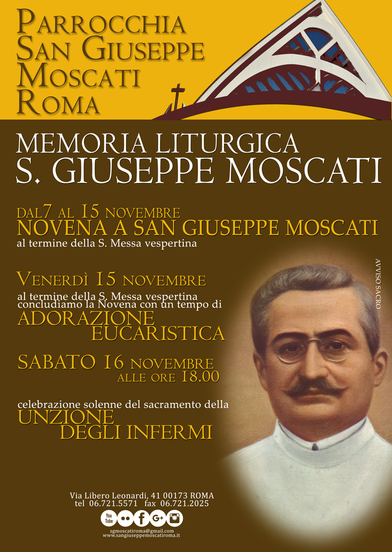 Memoria liturgica San Giuseppe Moscati